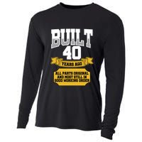 Built 40th Birthday All Original Part Cooling Performance Long Sleeve Crew