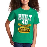 Built 40th Birthday All Original Part Kids T-Shirt