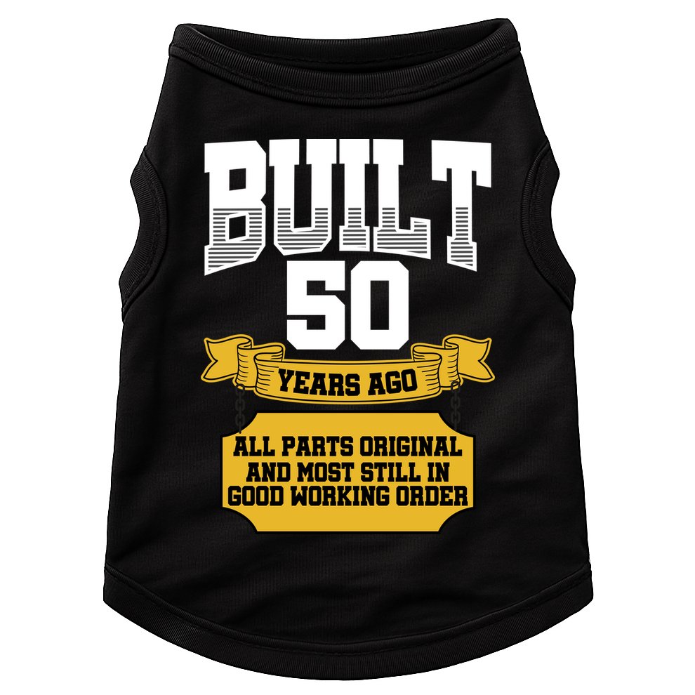 Built 50th Birthday All Original Part Doggie Tank