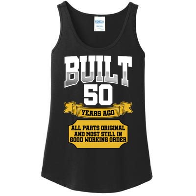 Built 50th Birthday All Original Part Ladies Essential Tank