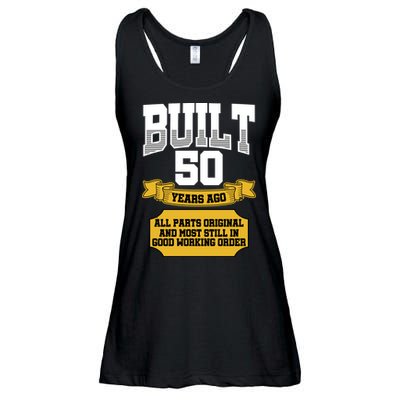 Built 50th Birthday All Original Part Ladies Essential Flowy Tank