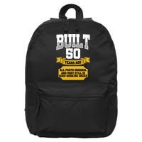 Built 50th Birthday All Original Part 16 in Basic Backpack