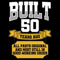 Built 50th Birthday All Original Part Visor