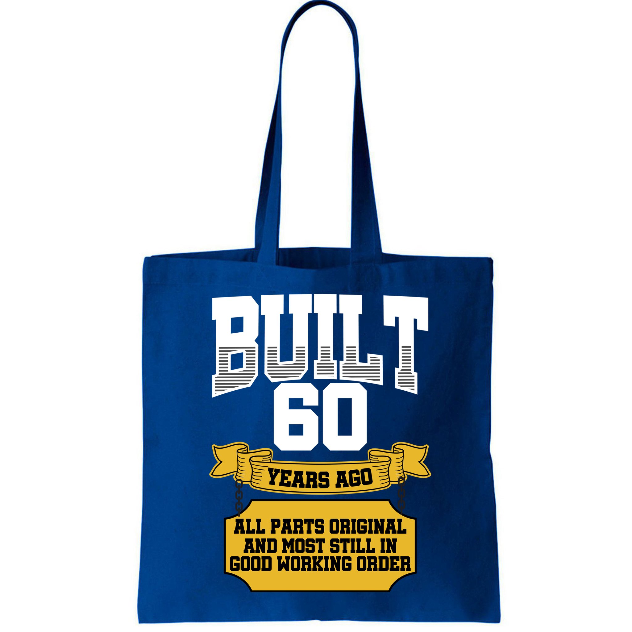Built 60th Birthday All Original Part Bag