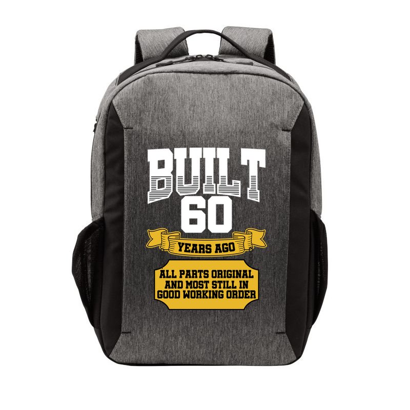 Built 60th Birthday All Original Part Vector Backpack