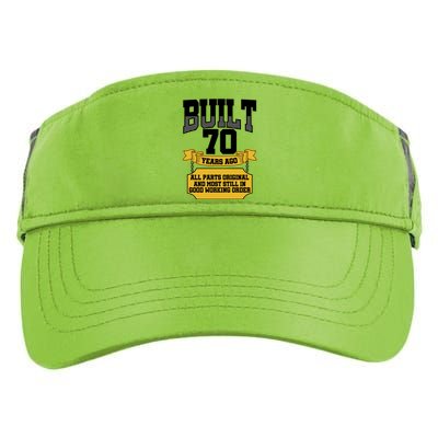 Built 70th Birthday All Original Part Adult Drive Performance Visor