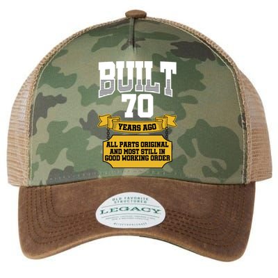 Built 70th Birthday All Original Part Legacy Tie Dye Trucker Hat