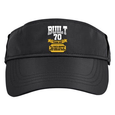 Built 70th Birthday All Original Part Adult Drive Performance Visor