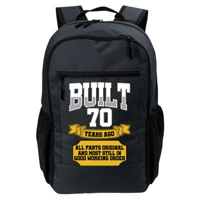 Built 70th Birthday All Original Part Daily Commute Backpack