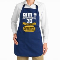 Built 70th Birthday All Original Part Apron