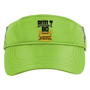 Built 80th Birthday All Original Part Adult Drive Performance Visor