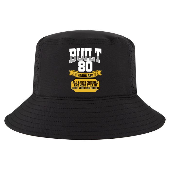 Built 80th Birthday All Original Part Cool Comfort Performance Bucket Hat