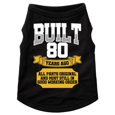 Built 80th Birthday All Original Part Doggie Tank