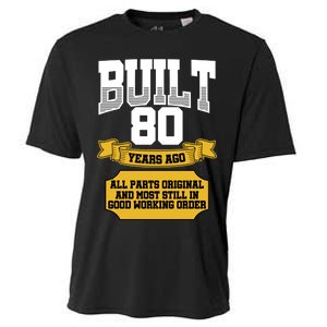 Built 80th Birthday All Original Part Cooling Performance Crew T-Shirt