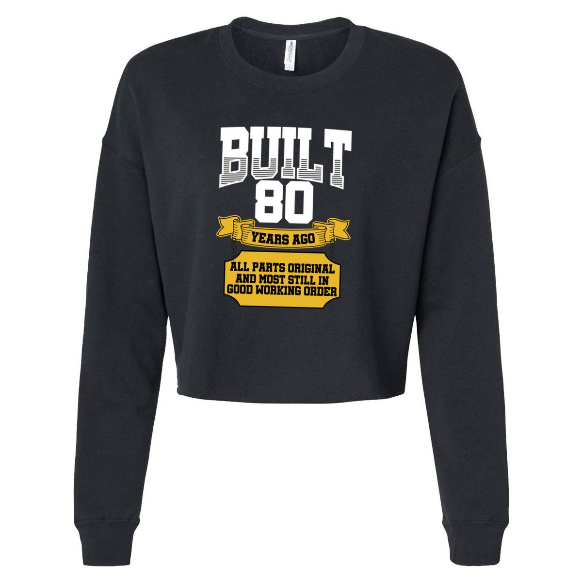 Built 80th Birthday All Original Part Apron