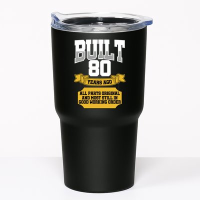 Built 80th Birthday All Original Part Tumbler