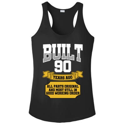 Built 90th Birthday All Original Part Ladies PosiCharge Competitor Racerback Tank
