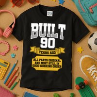 Built 90th Birthday All Original Part Kids T-Shirt