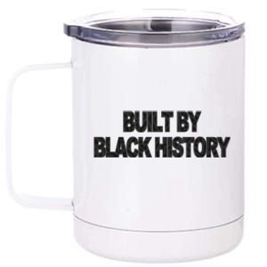 Built By Black History Black History Month 12 oz Stainless Steel Tumbler Cup