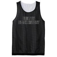 Built By Black History Mesh Reversible Basketball Jersey Tank