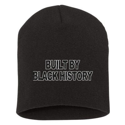 Built By Black History Short Acrylic Beanie