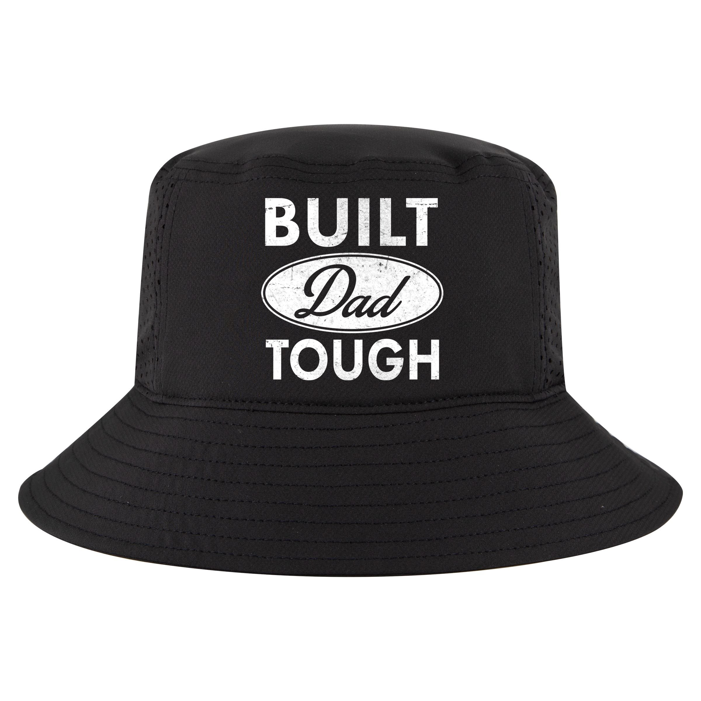 Built Dad Tough Car Logo Cool Comfort Performance Bucket Hat