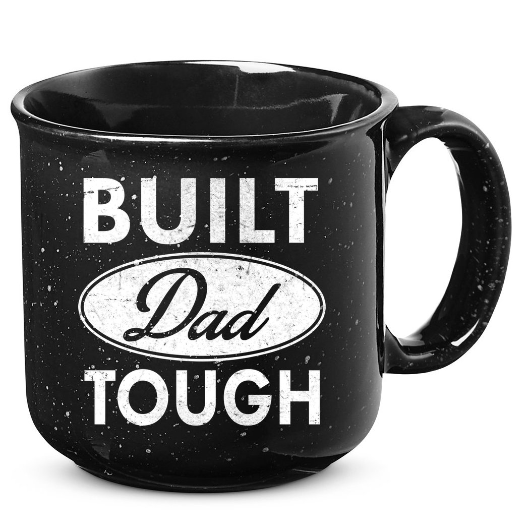 Built Dad Tough Car Logo 15oz Campfire Ceramic Mug