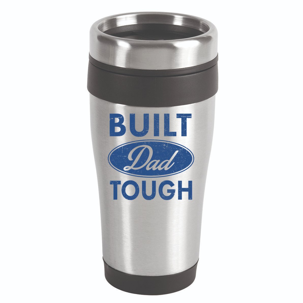 Built Dad Tough Car Logo 16oz Travel Tumbler