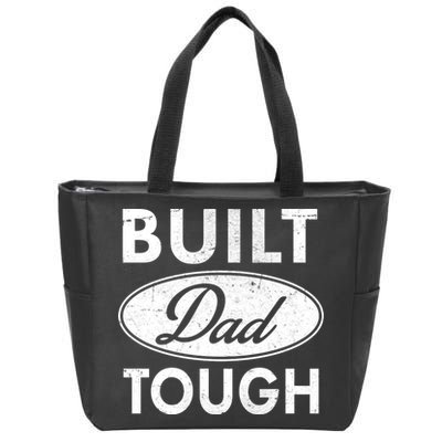 Built Dad Tough Car Logo Zip Tote Bag