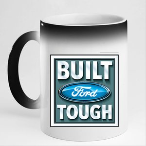 Built Ford Tough 11oz Black Color Changing Mug