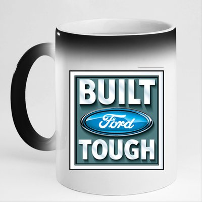 Built Ford Tough 11oz Black Color Changing Mug