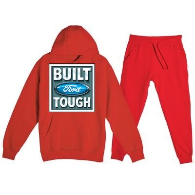 Built Ford Tough Premium Hooded Sweatsuit Set