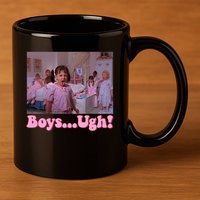 Boy Ugh Little Rascals Valentine 11oz C Handle Ceramic Mug