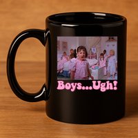 Boy Ugh Little Rascals Valentine 11oz C Handle Ceramic Mug