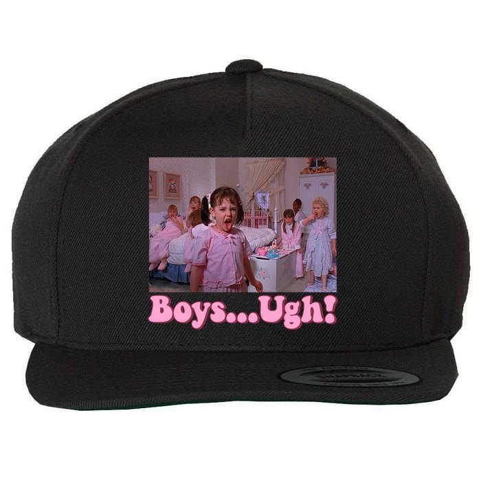 Boy Ugh Little Rascals Valentine Wool Snapback Cap
