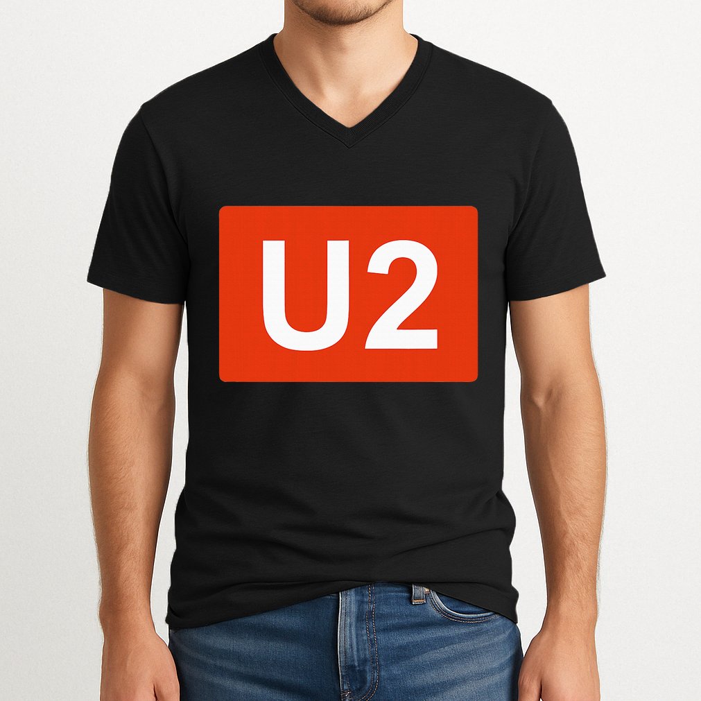 Berlin Ubahn Line Souvenir Keepsake V-Neck T-Shirt