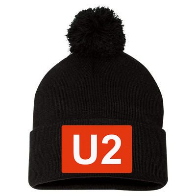 Berlin Ubahn Line Souvenir Keepsake Pom Pom 12in Knit Beanie