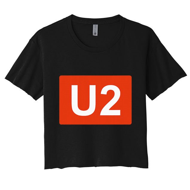 Berlin Ubahn Line Souvenir Keepsake Crop Top