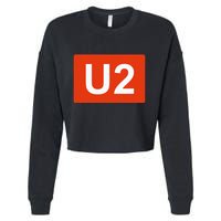 Berlin Ubahn Line Souvenir Keepsake Cropped Pullover Crew
