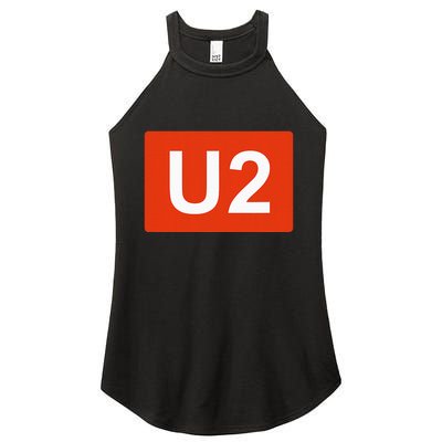 Berlin Ubahn Line Souvenir Keepsake Women's Perfect Tri Rocker Tank