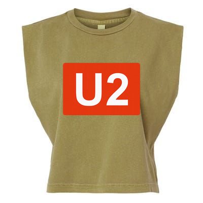 Berlin Ubahn Line Souvenir Keepsake Garment-Dyed Women's Muscle Tee