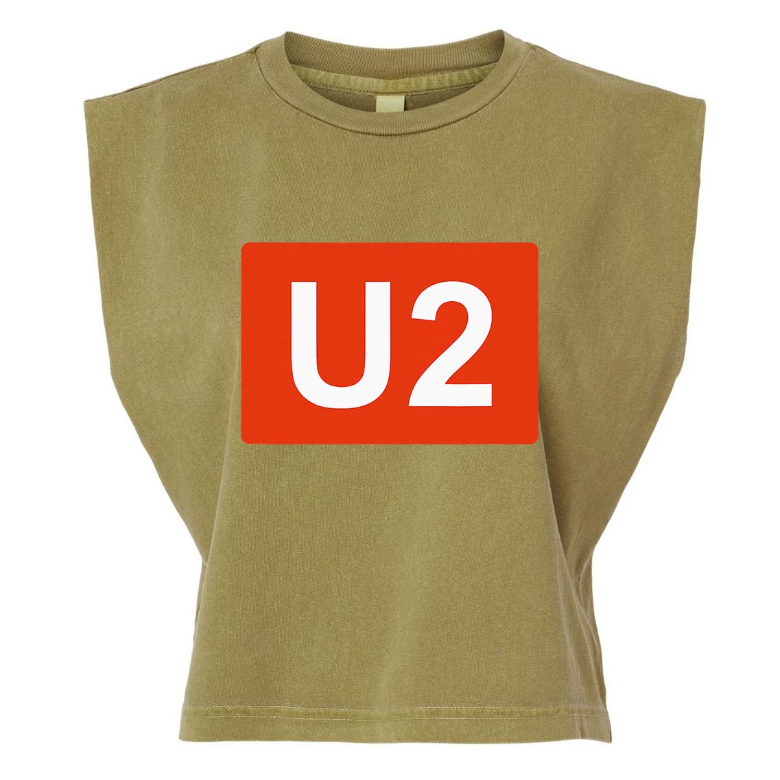 Berlin Ubahn Line Souvenir Keepsake Garment-Dyed Women's Muscle Tee