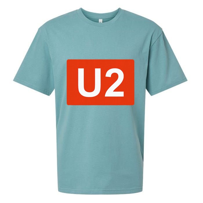 Berlin Ubahn Line Souvenir Keepsake Sueded Cloud Jersey T-Shirt