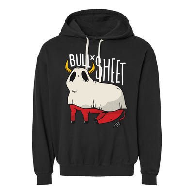 Bull Sheet Garment-Dyed Fleece Hoodie