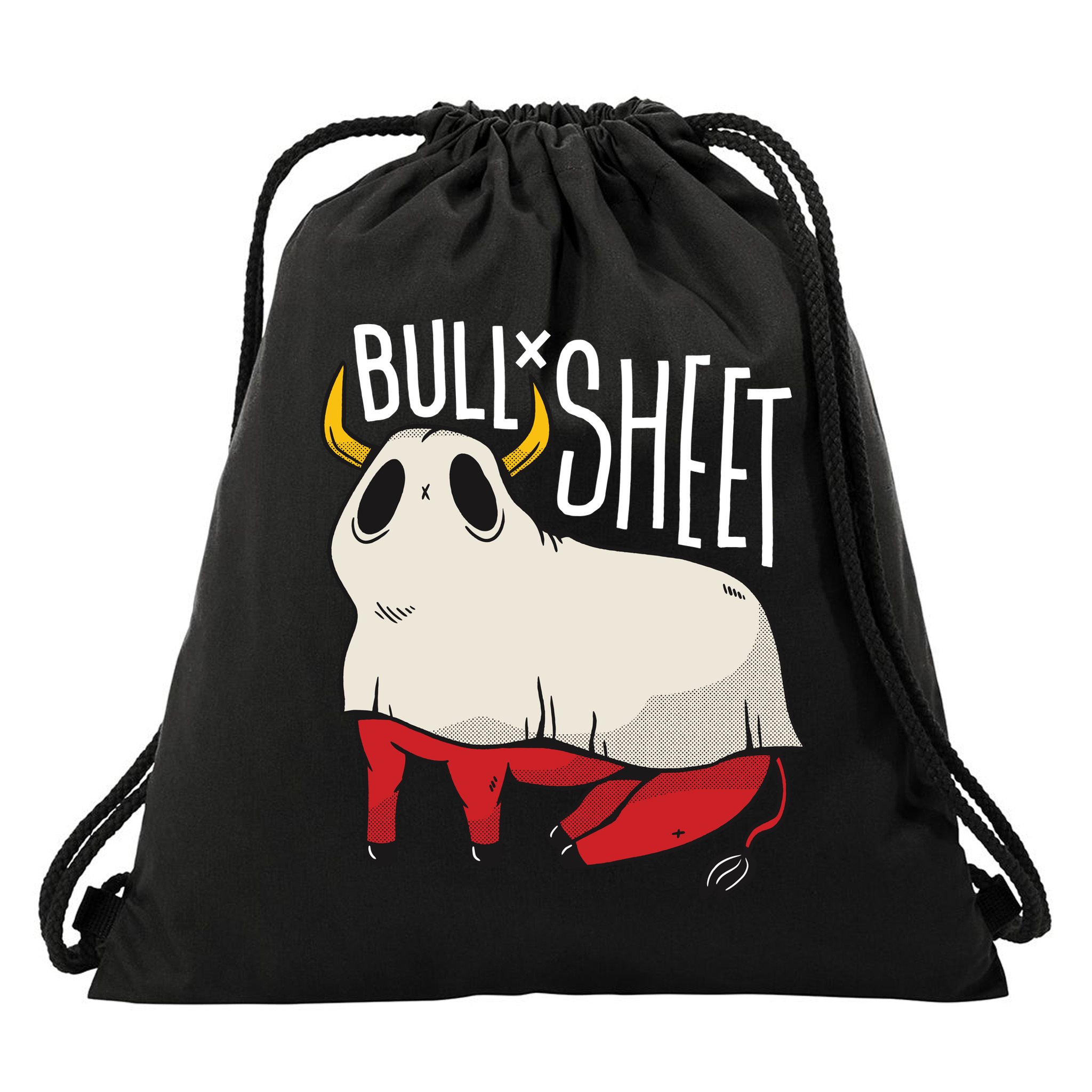 Bull Sheet Drawstring Bag