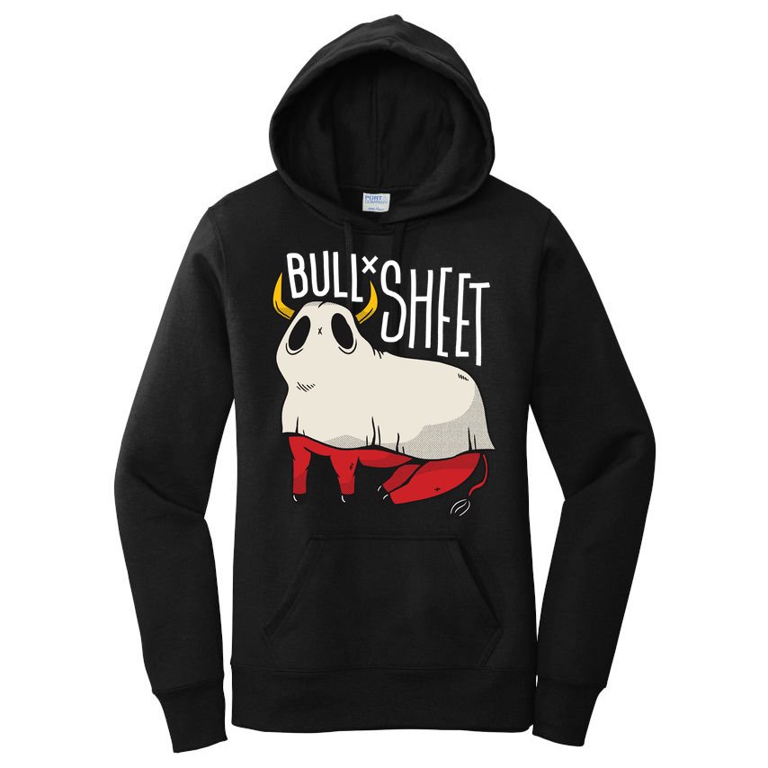 Bull Sheet Women's Pullover Hoodie