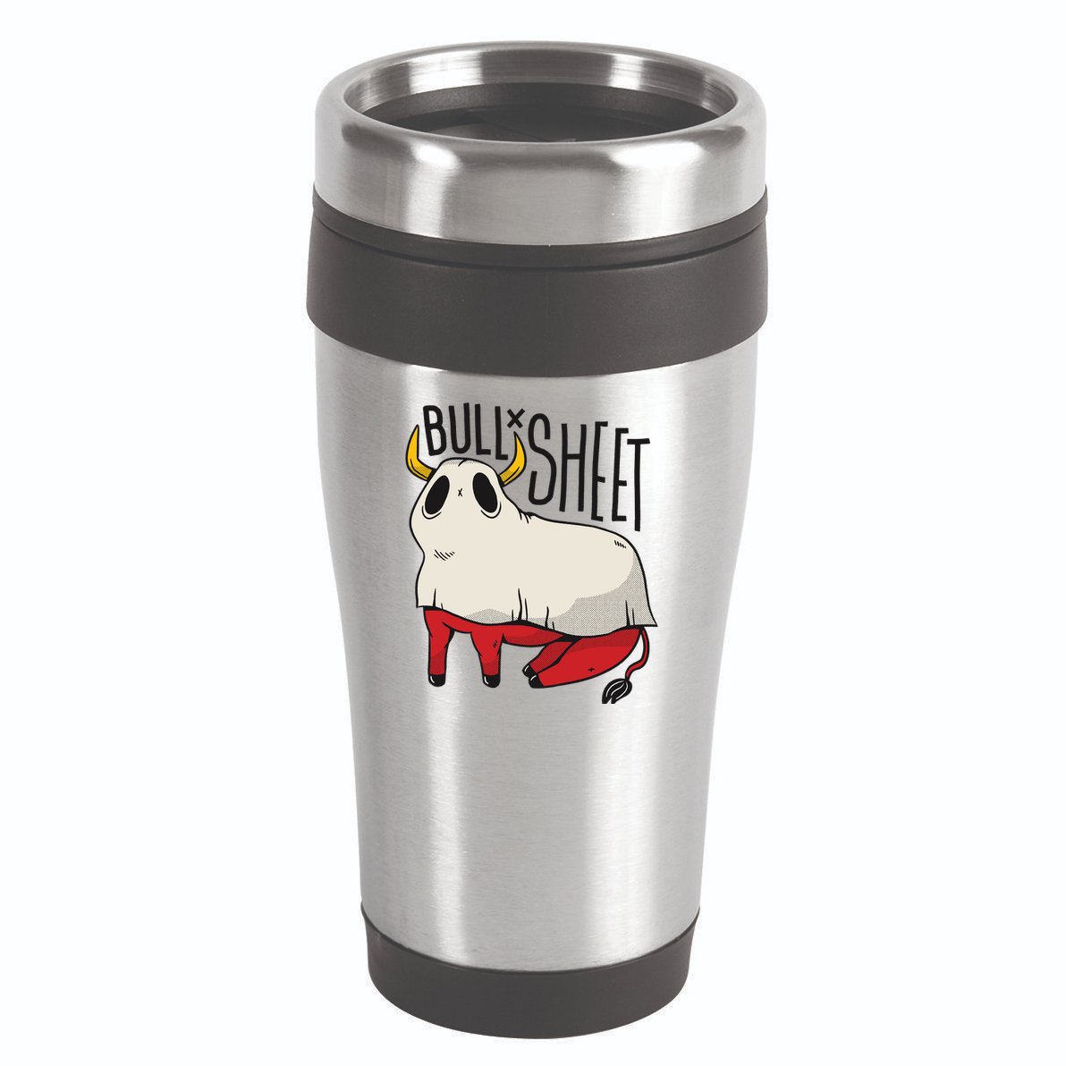 Bull Sheet 16oz Travel Tumbler