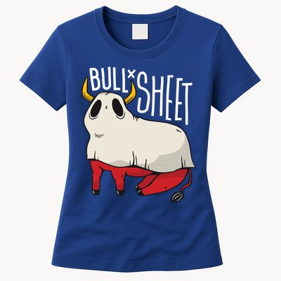 Bull Sheet Womens T-Shirt