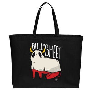 Bull Sheet Cotton Canvas Jumbo Tote