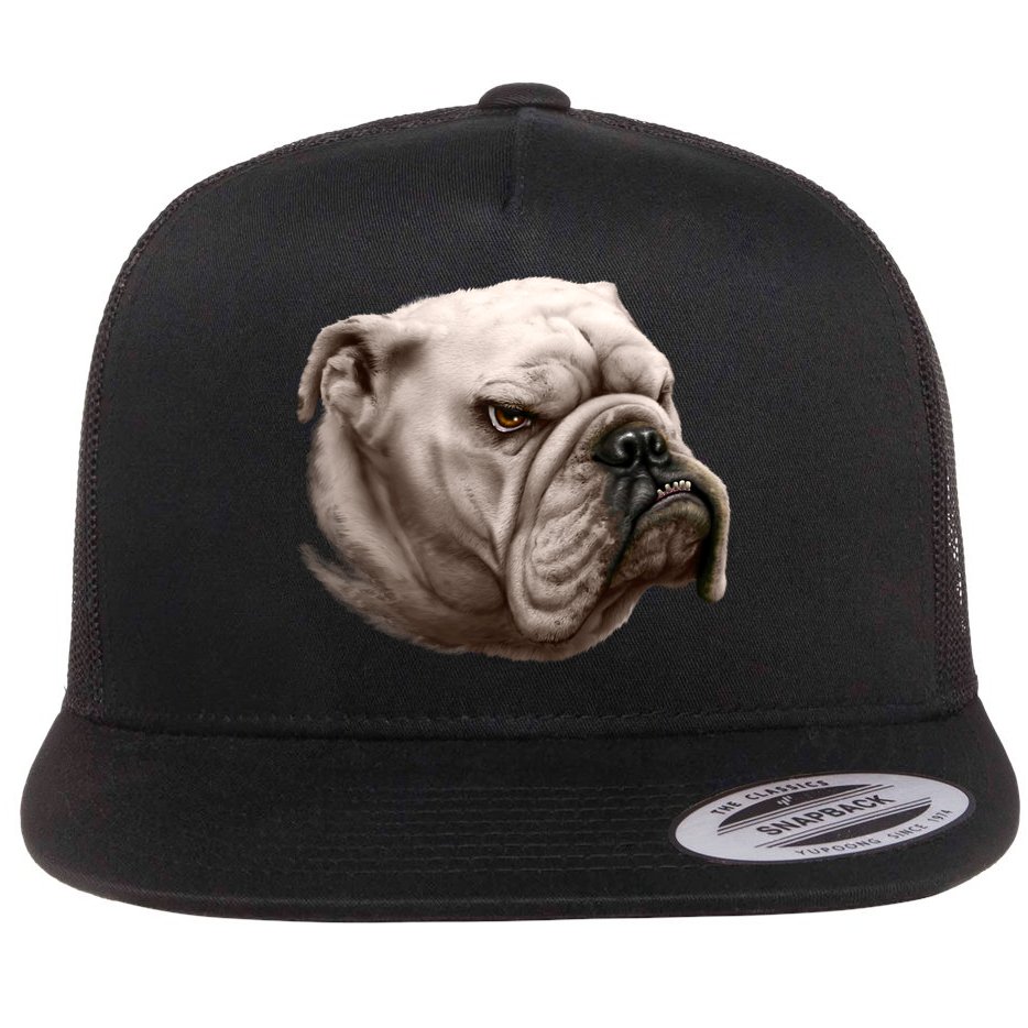 Bulldog Flat Bill Trucker Hat